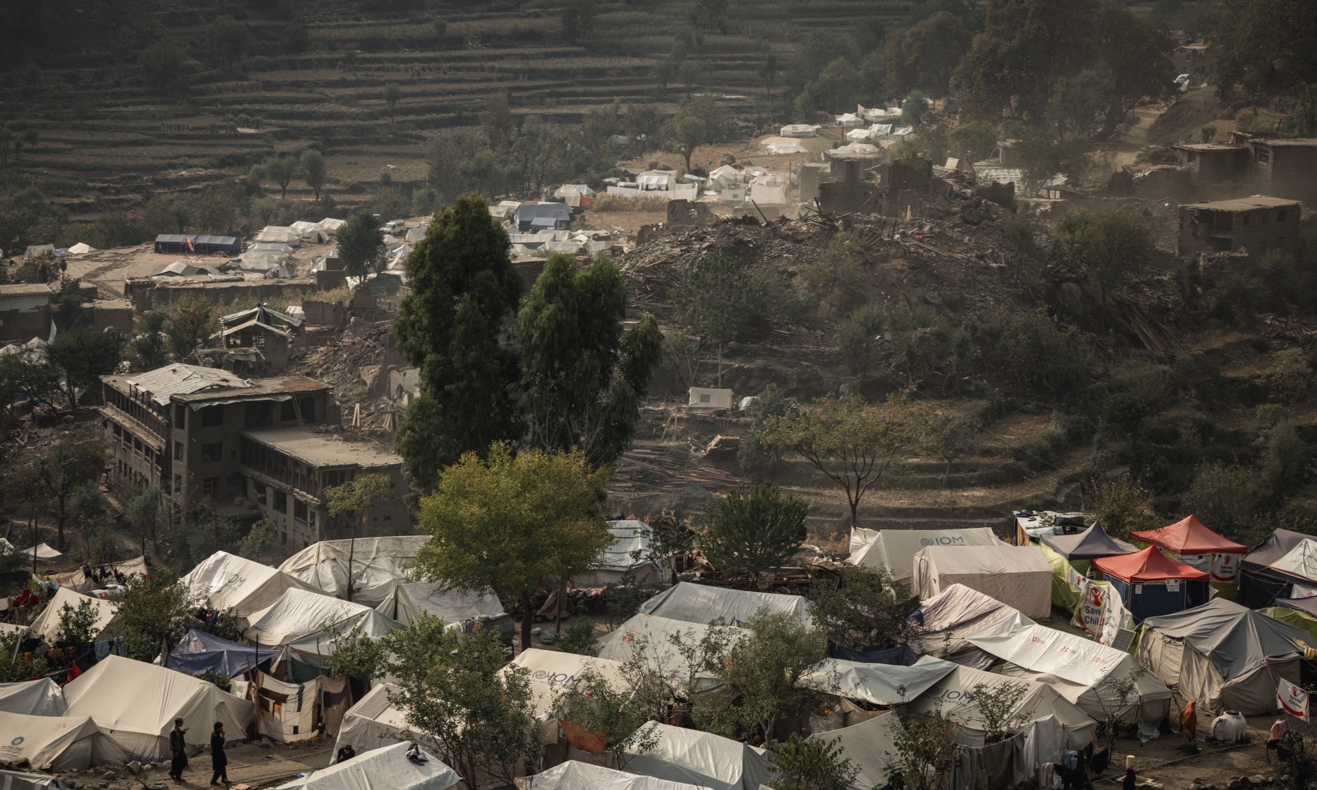 Afghanistan Earthquake Destruction